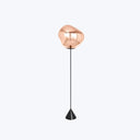 Melt Slim Cone LED Floor Lamp Copper