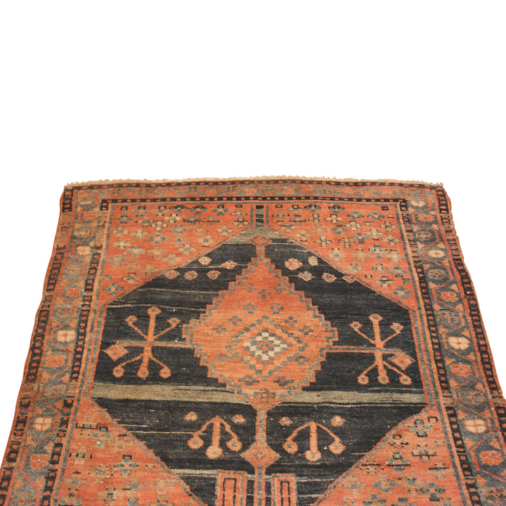 Red Antique Traditional Persian Malayer Rug - 4'7" x 8'2"