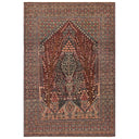 Red Antique Traditional Persian Tehran Rug - 4'8" x 6'10"