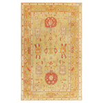 Yellow Antique Traditional Turkish Oushak Rug - 8'3" x 13'4"