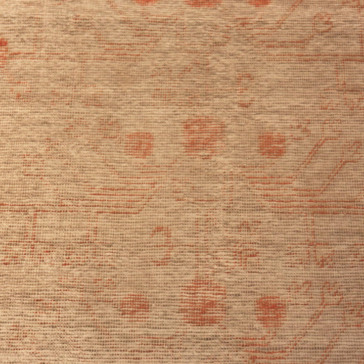 Red Antique Traditional Khotan Rug - 4'1" x 8'