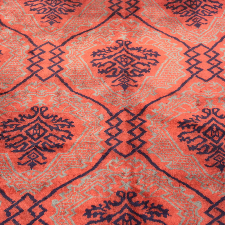 Red Antique Traditional Turkish Smnyrna Rug - 10'5" x 13'9"