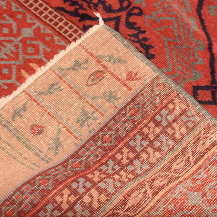 Red Antique Traditional Turkish Smnyrna Rug - 10'5" x 13'9"