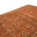 Red Antique Traditional Persian Bakshaish Rug - 10'10" x 14'1"