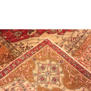 Red Antique Traditional Indian Agra Rug - 10'9" x 12'4"