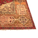 Red Antique Traditional Indian Agra Rug - 10'9" x 12'4"