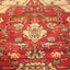 Red Antique Traditional Indian Agra Rug - 10'9" x 12'4"