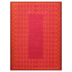Red Vintage Swedish Kilim Rug - 9'9" x 12'10"