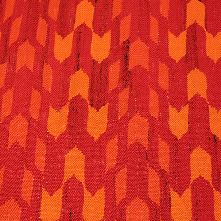 Red Vintage Swedish Kilim Rug - 9'9" x 12'10"