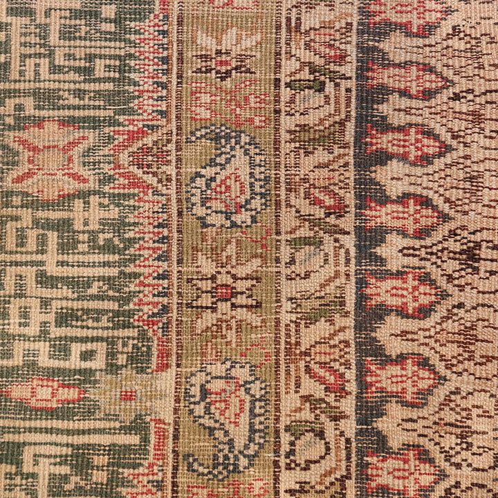 Red Antique Traditional Turkish Keysari Rug - 6'2" x 8'8"