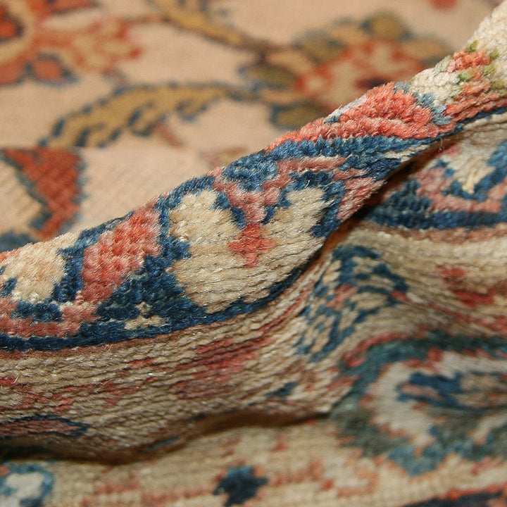 Brown Antique Traditional Persian Sultanabad Rug - 8'7" x 11'7"