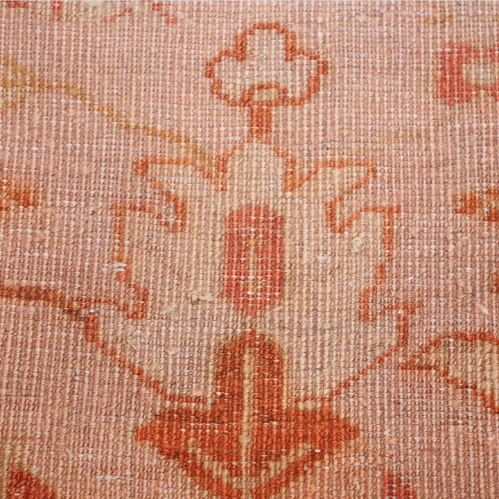 Gold Antique Traditional Turkish Oushak Rug - 8'5" x 12'5"