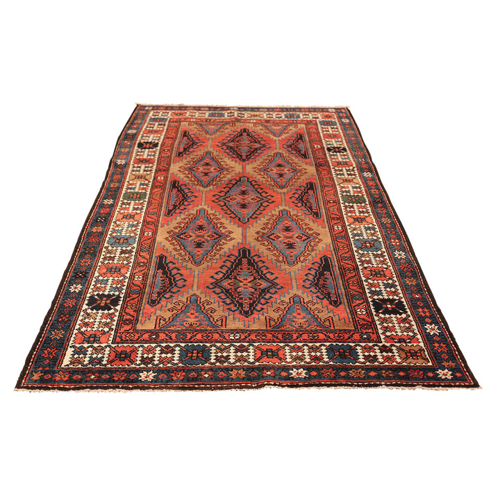 Red Antique Traditional Northwest Persia Rug - 4'6" x 7'