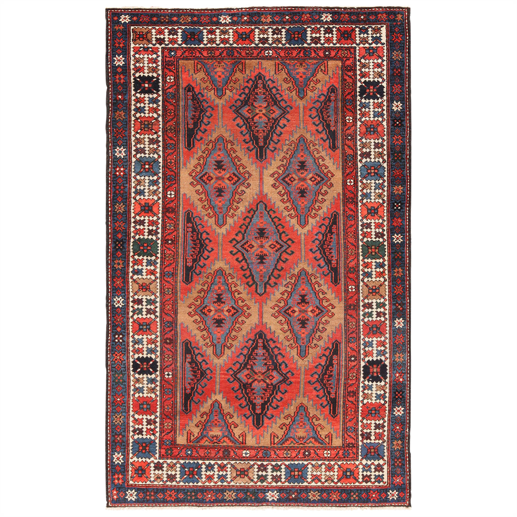 Red Antique Traditional Northwest Persia Rug - 4'6" x 7'