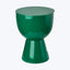 Tip Tap Side Table Emerald Green