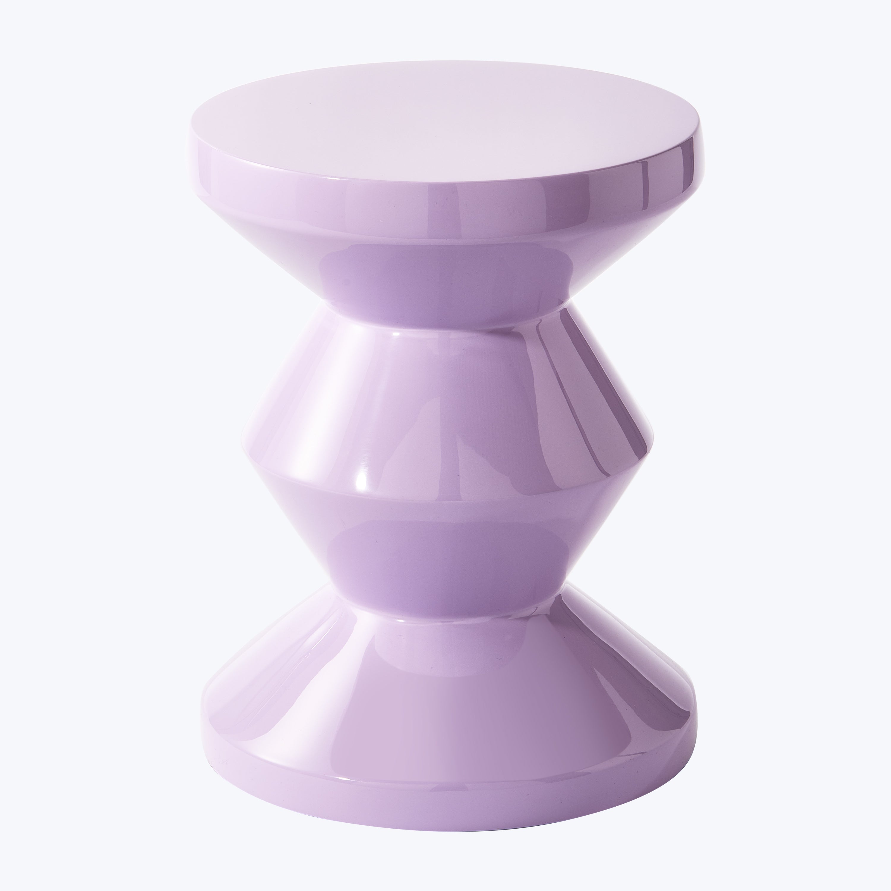 Zig Zag Side Table Lilac