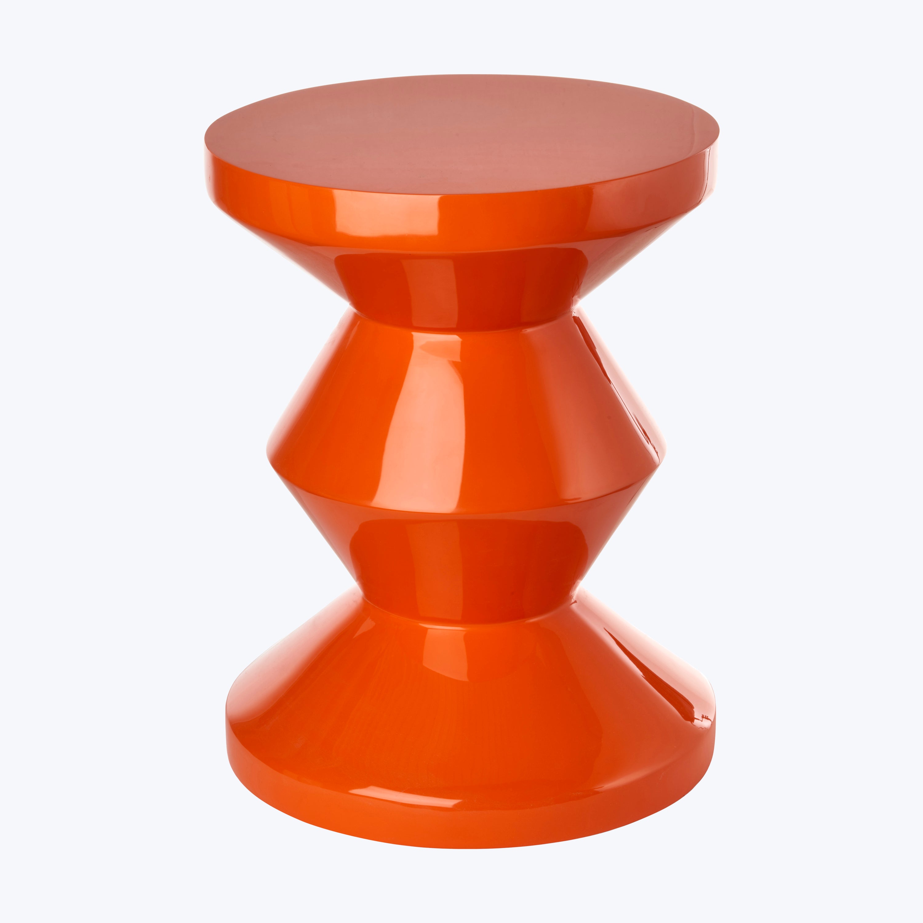 Zig Zag Side Table Orange