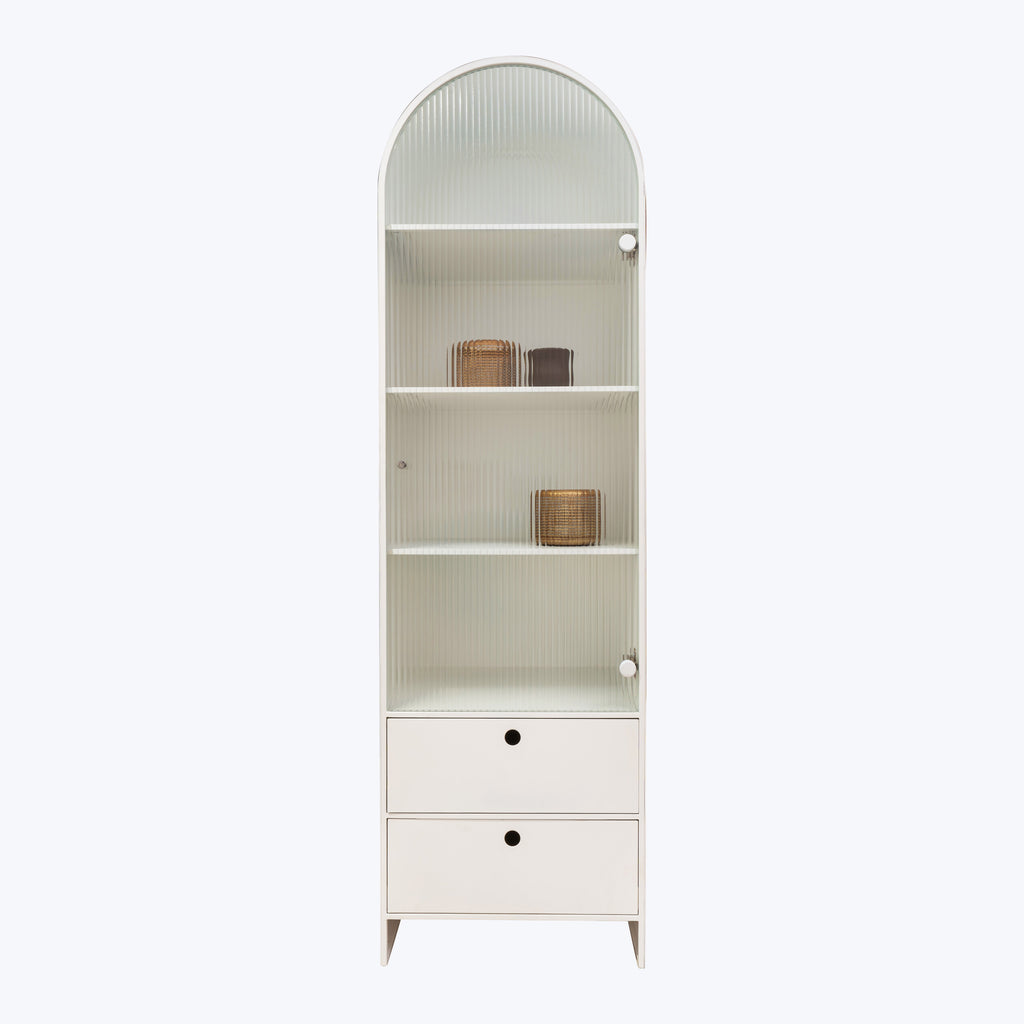 Flatiron Arched Steel Cabinet