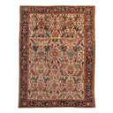 Red Vintage Traditional Heriz Rug - 8'6" x 10'11"