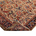 Red Vintage Traditional Heriz Rug - 8'6" x 10'11"