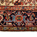 Red Vintage Traditional Heriz Rug - 8'6" x 10'11"