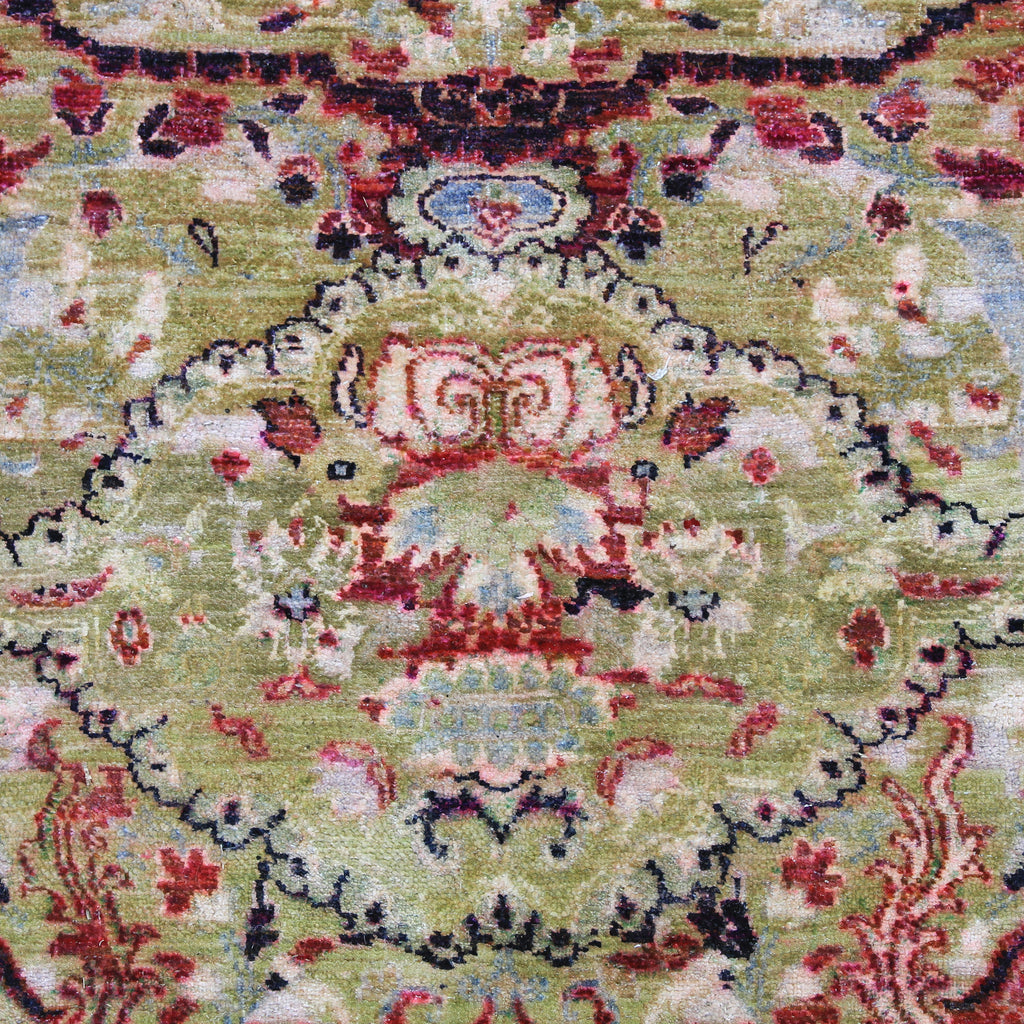 Green Alchemy Transitional Silk Rug - 11'8" x 15'1"