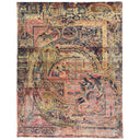 Multicolored Alchemy Transitional Silk Wool Blend Rug - 7'10" x 8'10"