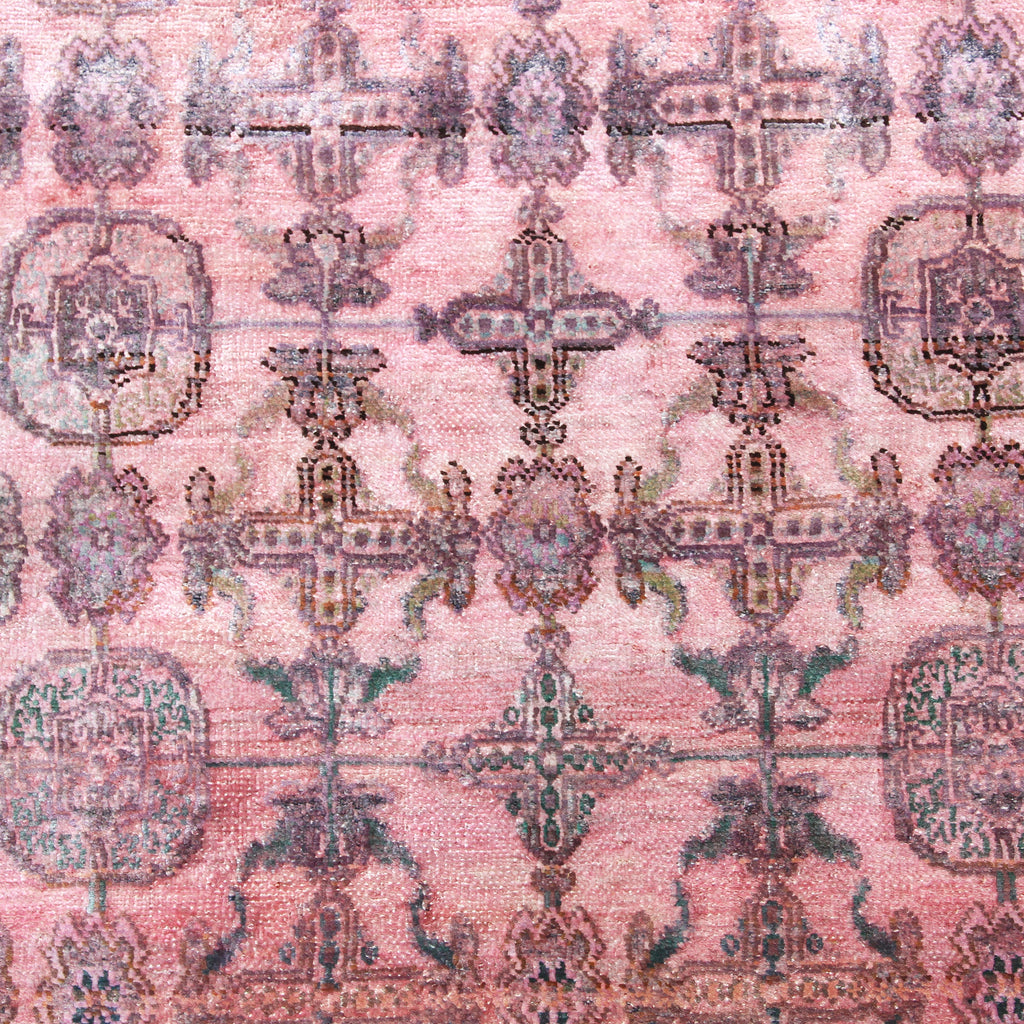 Pink Alchemy Transitional Silk Rug - 11'8" x 15'2"