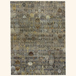 Grey Alchemy Transitional Silk Wool Blend Rug - 9'2" x 12'3"