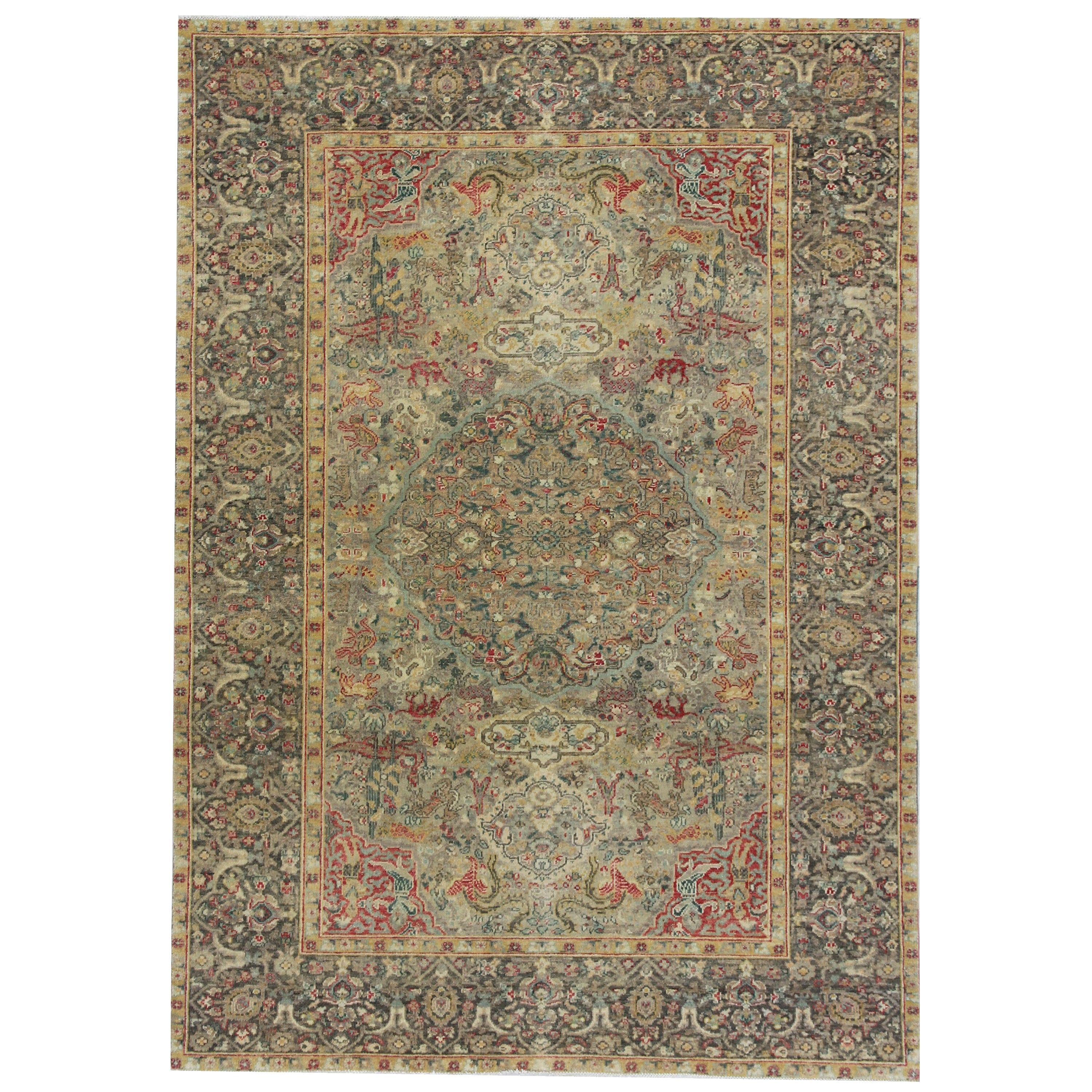 Blue Alchemy Transitional Wool Rug - 6'0" x 8'10"