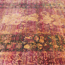 Orange Alchemy Transitional Silk Rug - 7'6" x 10'4"