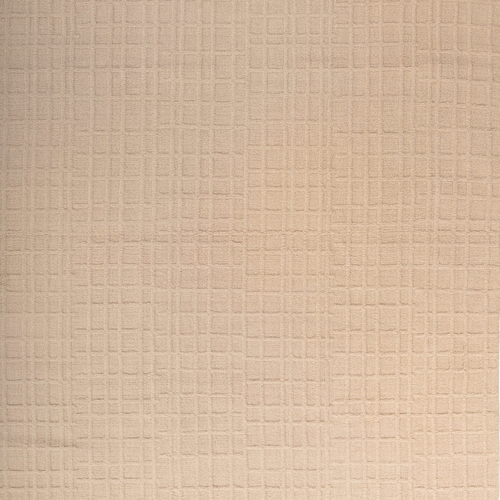 Beige Solid Alpaca Rug - 8' x 10'