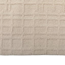 Cream Solid Alpaca Rug - 8' x 10'