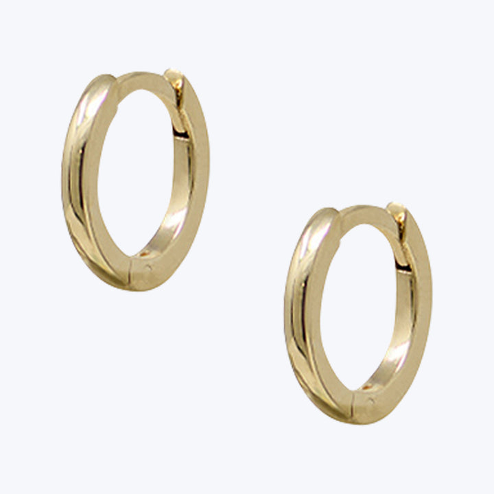 Classique 10Mm Gold Hoops