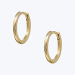 Classique 12Mm Gold Hoops