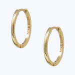 Classique 14Mm Gold Hoops