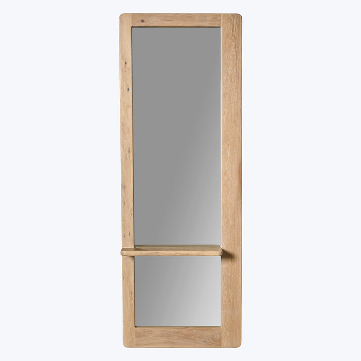 Bello Oak Floor Mirror