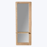 Bello Oak Floor Mirror