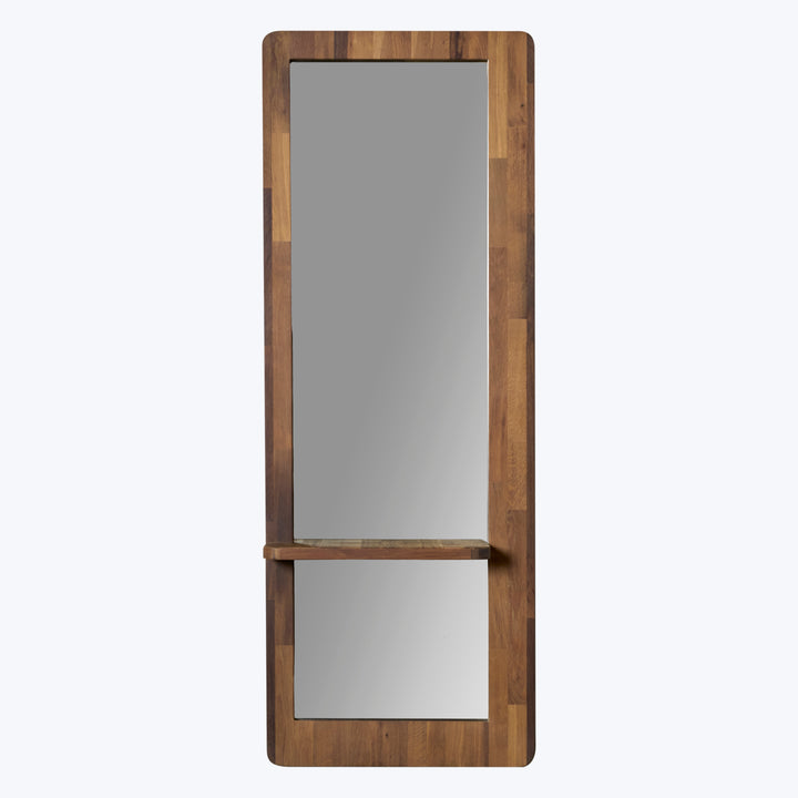 Bello Oak Floor Mirror