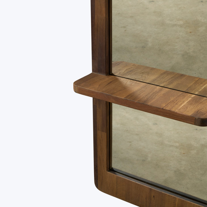 Bello Oak Floor Mirror