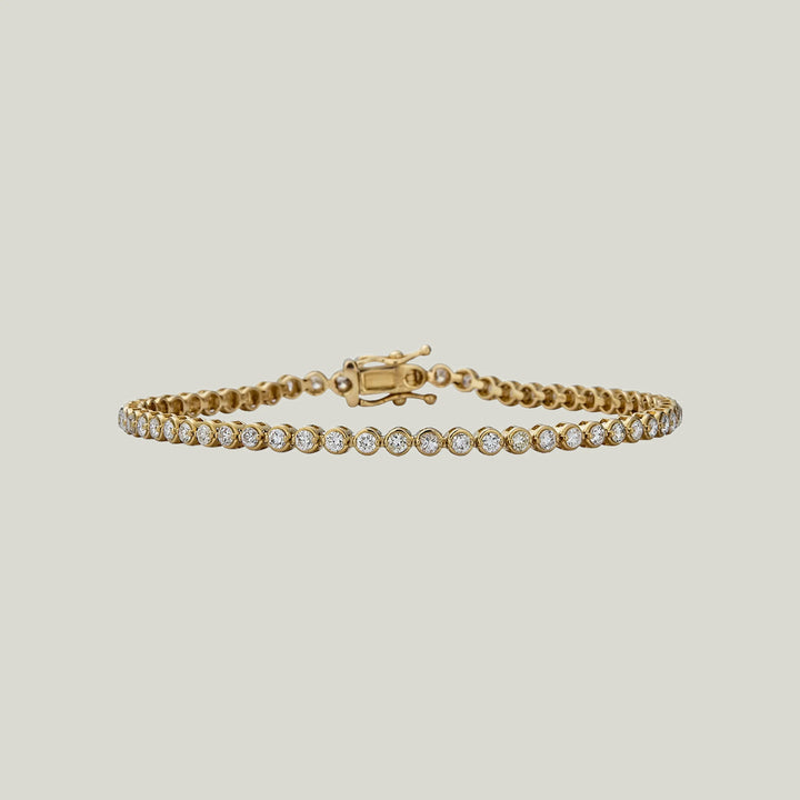 1.98 Ct. Diamond Tennis Bracelet 7"