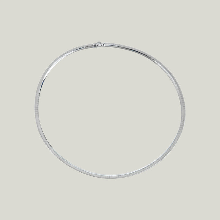14K Yellow Gold Omega Necklace