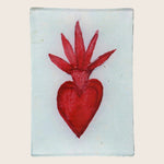 Painted Heart Mini Tray