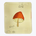 Orange Mushroom Rectangular Charm