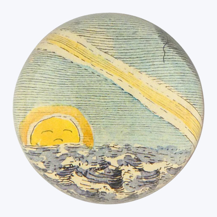 Sunny Rainbow Dome Paperweight