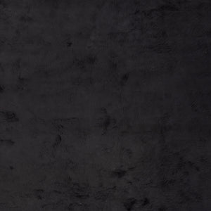 Black Moroccan Shag Wool Rug - 9' x 12' - hover