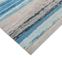 Blue Contemporary Tibetan Wool Rug - 13' x 18'