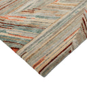 Multicolored Contemporary Tibetan Wool Rug - 13' x 18'