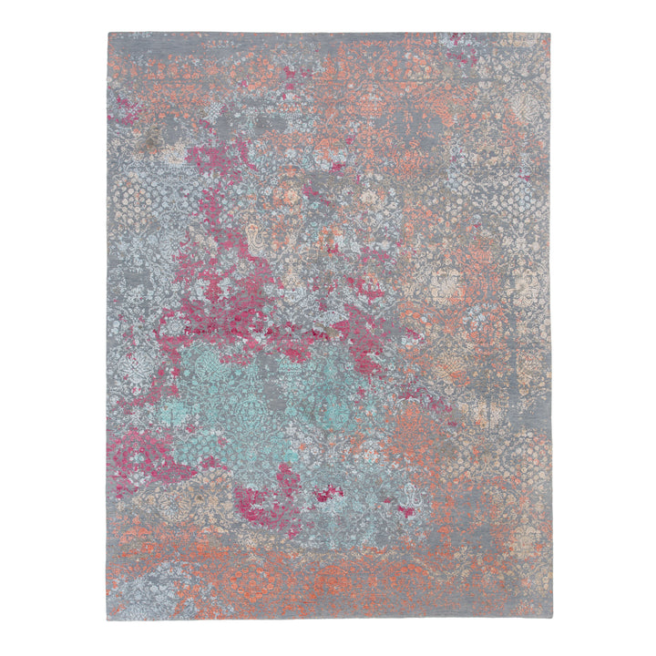 Traditional Indo Ikat Rug - 9' 0" x 11' 10"