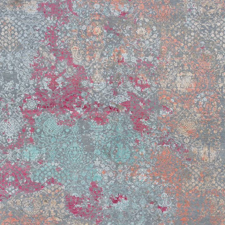 Traditional Indo Ikat Rug - 9' 0" x 11' 10"